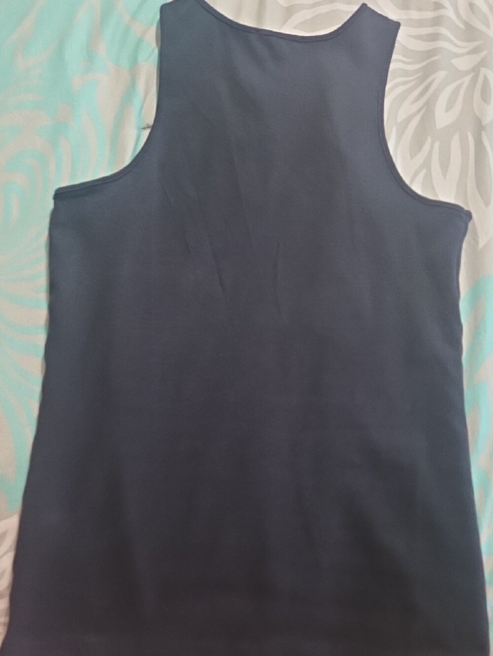 Zara Black Racerback Tank with Front Keyhole - Picture 6 of 6